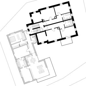 MFH F1 - Grundriß Obergeschoß