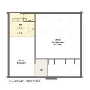 Grundriß obere Ebene